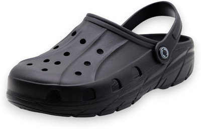 RED TAPE Men Clogs(Black , 6)