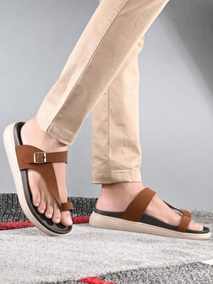 Arivo Men Sandals(Tan, Beige , 10)