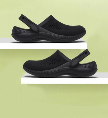 Souk LITE OFF RIDE 360 CLASSIC STRAP Men Clogs(Black , 6)