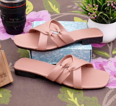 Clorigs Women Flats(Pink , 9)