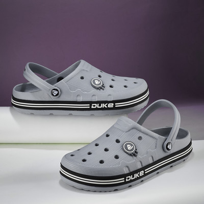 DUKE Men Clogs(Grey , 11)