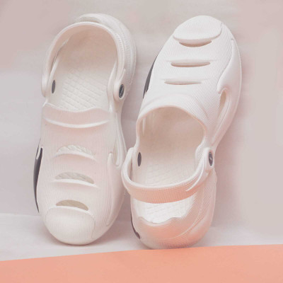 Footsace Men Clogs(White , 9)