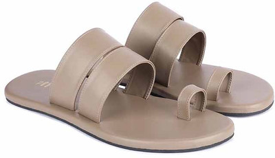Paaduks Men Flats(Beige , 6)
