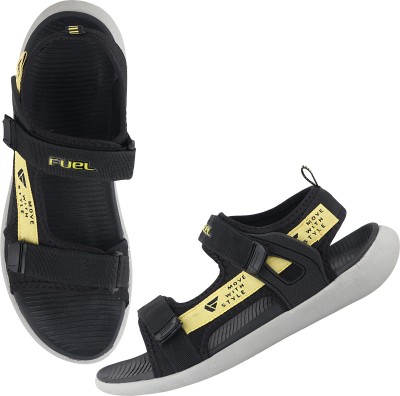 FUEL Men Sandals(Black , 6)