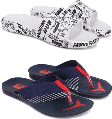 DRACKFOOT Men Slides(Multicolor , 9)