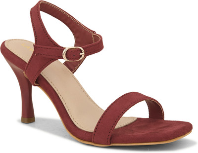 LAVIE Women Heels(Maroon , 2)