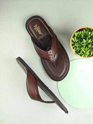 Roadster Stylish Dual Strap Buckle Design Men Sandals(Khaki , 11)