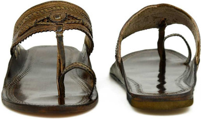 Prince Majestic Men Flats(Brown , 7)