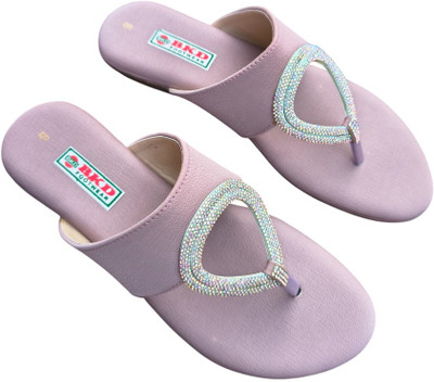 BKD FOOTWEAR Women Flats(Purple , 6)