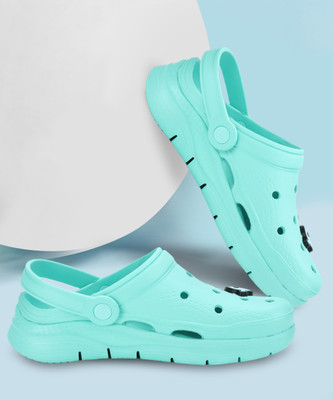 Skechers Women Clogs(Blue , 7)