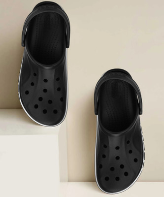 CROCS Bayaband Men Clogs(Black , 9 UK/India)