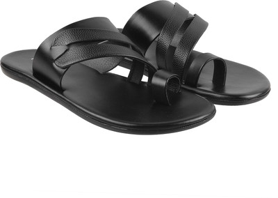 MOCHI Men Sandals(Black , 6)