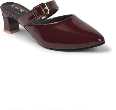 LAVIE Women Heels(Maroon , 5)
