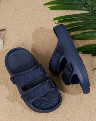 COOPERWINGS Men Sandals(Navy , 6)