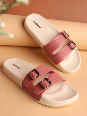 JUMPLITE Women Flats(Pink , 7)