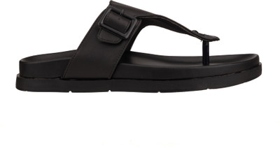 Silverline Men Sandals(Black , 11)