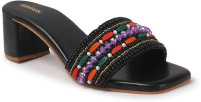 ANOUK Women Heels(Black , 7)
