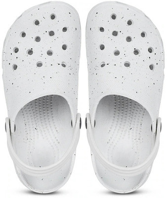 ATHLOES Men Clogs(White , 7)