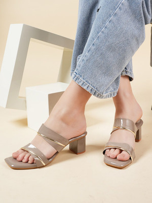 Mast & Harbour Women Heels(Beige , 2)