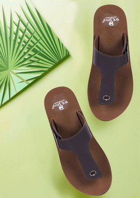 DR STTEP Men Sandals(Brown , 7)