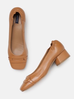 NAUTICA Women Heels(Tan , 4)