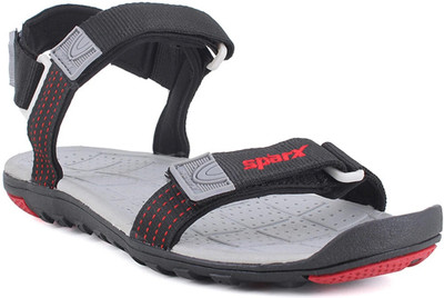 Sparx SS 414 Men Sandals(Black , 9 UK/India)
