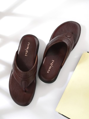 IVRAH Trendy |Durable|Casual Wear|Party Wear|High Quality|Comfortable Slippers Men Brown Flats