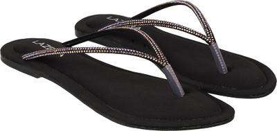 Lazera Women Flats(Black , 3)