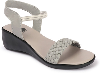 Be Found Women Heels(Grey , 8)