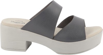 MEDIFEET Women Heels(Grey , 8)