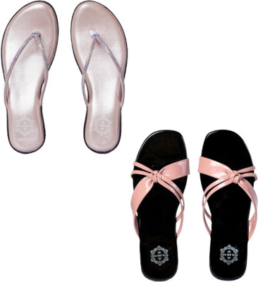 Petal And Pout Women Wedges(Pink , 6)