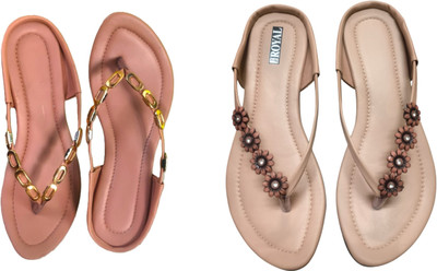 Nicesteps Women Flats(Multicolor , 5)