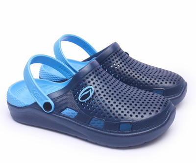 LANCER Men Clogs(Navy , 9)