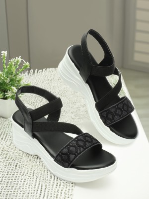 Kajmi Women Black Wedges