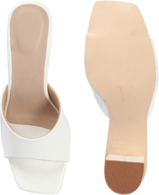 SSV Women Heels(White , 8)