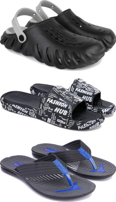 Pennen Men Clogs(Black , 8)