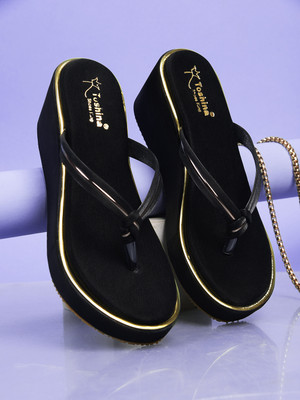 TOSHINA SHOES KING Women Casual(Black , 6)