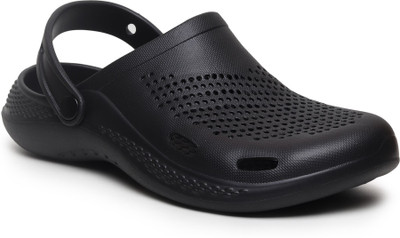 JUSAN Men Clogs(Black , 6)