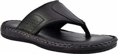 MKS Men Flats(Black , 9)