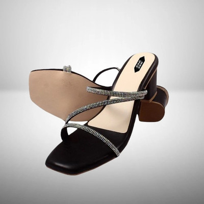 zadzed Women Heels(Black , 6)