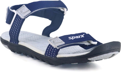 Sparx SS 414 Women Sandals(Blue, Blue , 4)