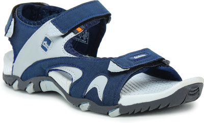 density Men Sandals(Grey, Blue , 7)