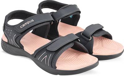 CAMPUS Women Grey Sports Sandals Price History