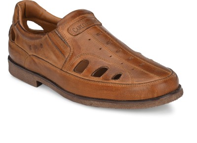 Carlo Romano by Wasan Shoes Men Tan Heels