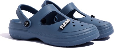 FLEXXO Women Clogs(Blue , 8)