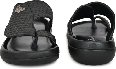 Real Bliss Men Sandals(Black , 6)
