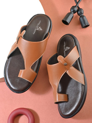 APPELON Men Sandals(Tan , 7)