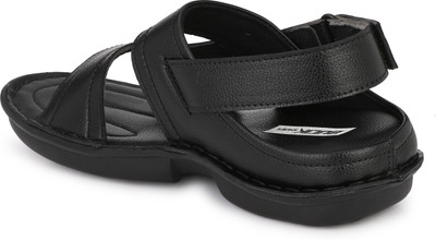 Bucik BCK000073 Lightweight Comfort Extra Soft Summer Trendy Premium Stylish Party Men Sandals(Black , 7)
