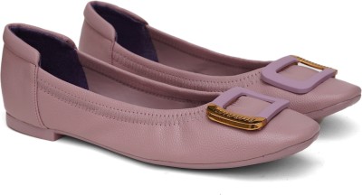 SHERRIF Women Bellies(Purple , 8)