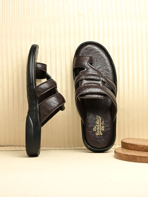 Roadster Stylish Dual Strap Buckle Design Men Casual(Brown , 6)